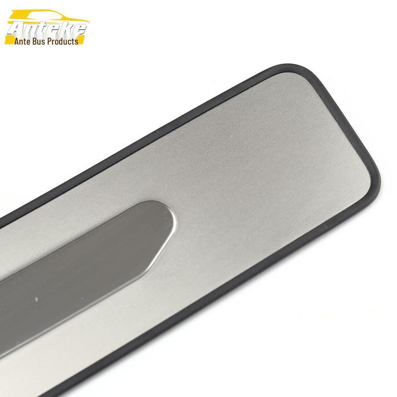 Octavia Rear Bumper Bright Strip – Stainless Steel Tailgate Protection Pedal Accessory