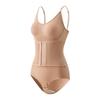 New French Twist Ladies V-Neck Long Sleeve Bodysuit Tight Corset Style Bodysuit Women