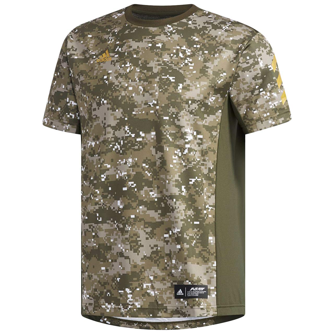 

Adidas Camo 5T 2nd Night F15 Size Size Men s C-Shirt, Uniform, Cargo, (DU9557), J/S (Japan Small)