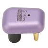 Adaptateur USB C 240W 180 Degrés Alliage d'Aluminium Forme U Type C Femelle vers Mâle Connecteur 40Gbps pour