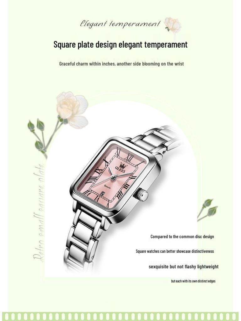 Oulishi Women's Small Workplace Luxury Quartz Fashion Watch