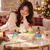 Home Decor Christmas Tree Figurines Handmade Christmas Decoration Crystal Christmas Tree Miniature
