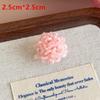 Diy Korean Beaded Flower Shoe Charms Clear Crystal Jelly Shoes Accessories Removable Clips For Sneakers Flats Sweet Decorations