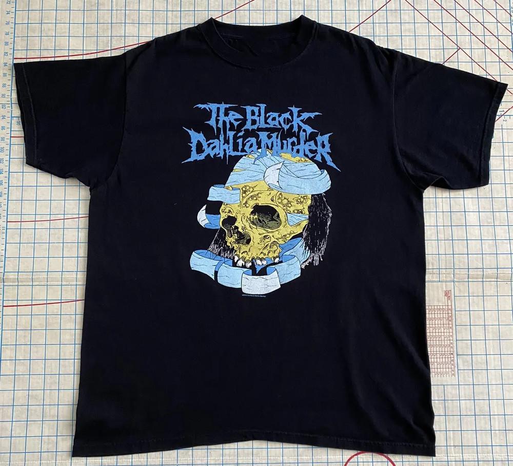 

Tour Tee The Black Dahlia Murder Pushead T-shirt Cotton Unisex Tee S-5XL LI1281 Unisex T-Shirt M