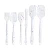 6Pcs Food Grade Silicone Non-Stick Butter Cooking Spatula Set Cooking Pastry Scraper Brush Kitchen Tools Cake Baking Mixing Tool