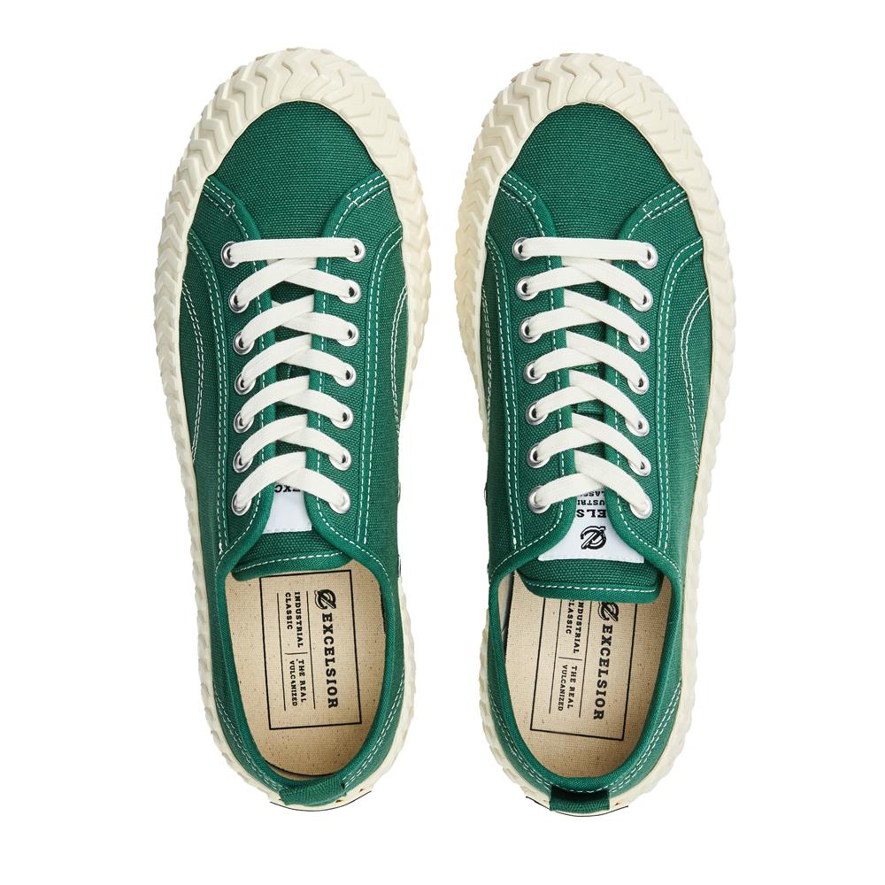 Excelsior 2025Fw Bolt Layer Green White Sneakers Unisex Size