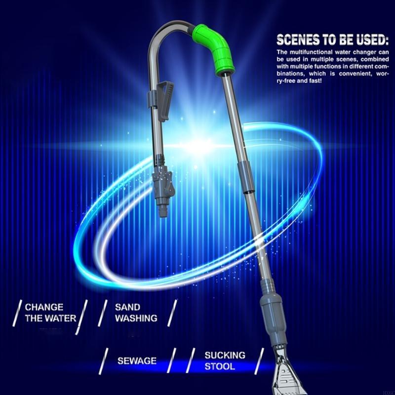 Efficient Aquariums Cleaning Tool Scraping And Debris Removal Water Changer HX6C China Mainland