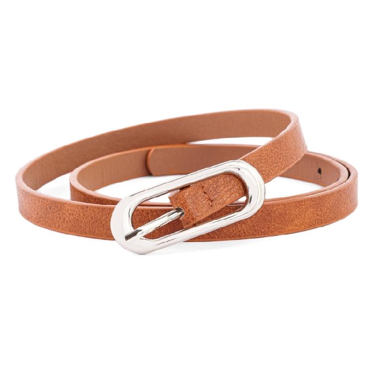 Women’s Lightweight PU Leather Waist Belt Slim Adjustable Strap Elegant Wardrobe For Formal Casual Outfits