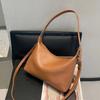 Borsa a tracolla da donna di lusso 2026, in vera pelle pieno fiore, da portare sotto il braccio – Minimalista e versatile per il tragitto casa-lavoro e il tempo libero