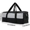 600D Oxford Cloth Construction Site Bag Multi-functional Home Hardware Tool Bag Wide-mouth Bag