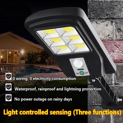 Solar LED Light Outdoor Waterproof Solar Light 3 Lighting Modes Solar Street Light Garden Decorative Lights