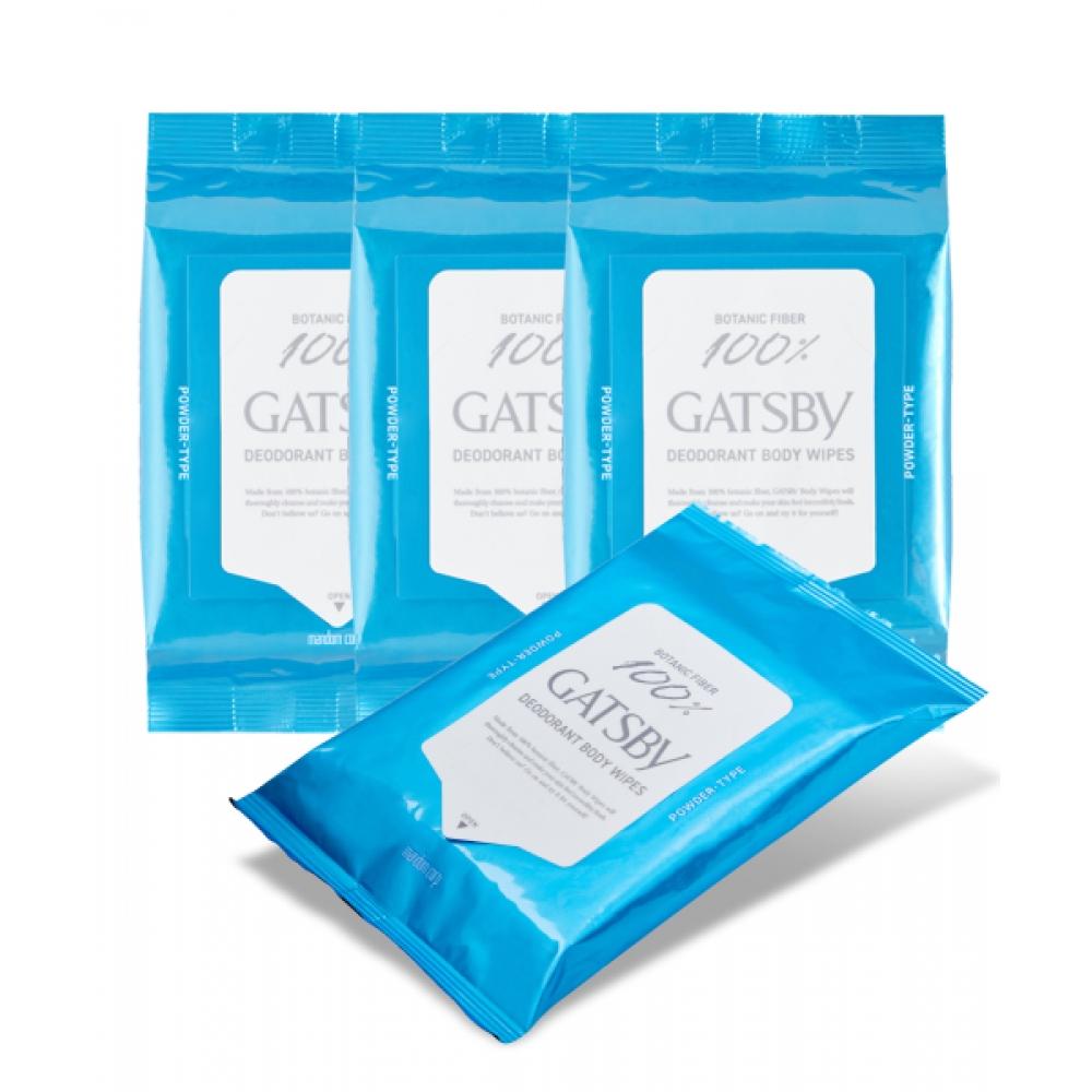 

Gatsby Deodorant Body Paper Cool Citrus 30 Sheets 3 Packs + Portable 10 Sheets FREE