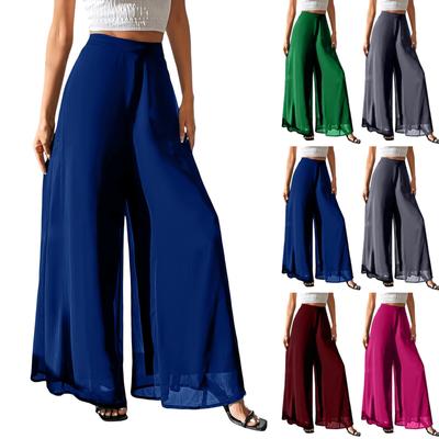 Women's Straight Pants Fashion Casual Pants Nine Point Harlan Pants