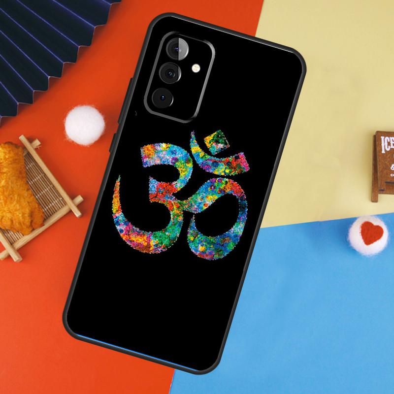 OM Yoga GOA Zen Symbol Cover For Samsung Galaxy A15 A25 A35 A55 A52 A32 A12 A14 A34 A54 A51 A71 A53 A33 A13 Case
