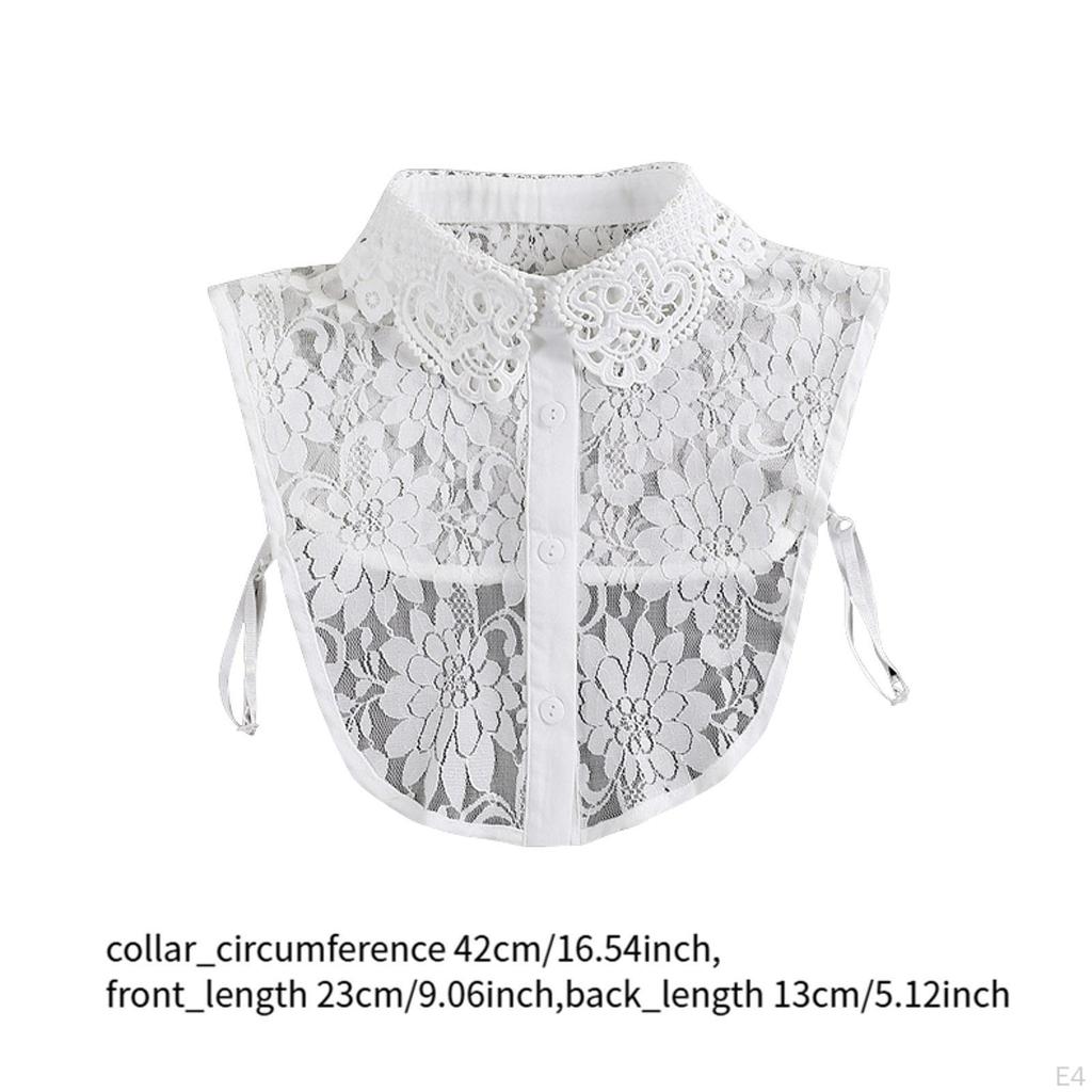 Detachable Fake Collar for Outfits, Clothes, Blouse, Sweater, Clothing