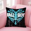 f-Fall Out Boy Cushion Cover Comfortable Reversible Pillow Cover Ideal for Car Sofa Bedroom & Beyond