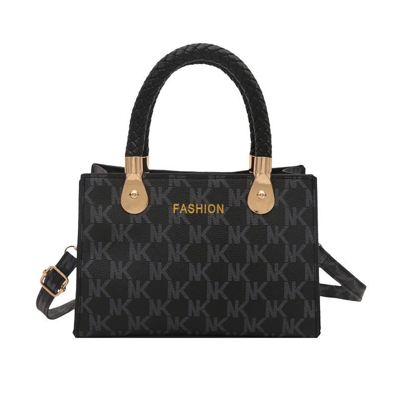 Elegant Pu Leather Small Square Handbag For Women Available In Black White Brown And Coffee чёрный