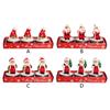 3Pcs Christmas Tealight Candle for Christmas Home Decoration Handmade Delicate Santas Christmas Hat Candle Gifts