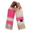 JILL STUART Women's Check Pattern Shaggy Scarf (60105002)