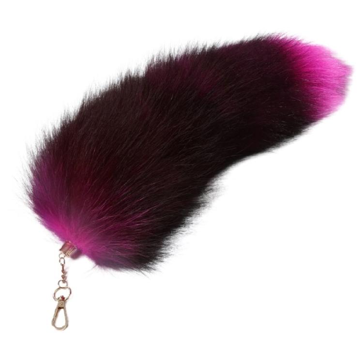 Tierischer Schwanz Schlüsselanhänger Geldbörse Tasche Anhänger Schlüsselanhänger Zubehör für Damen