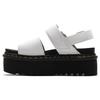 (WMNS) Voss Leather Thick Bottom Sandals White Women's 26725100