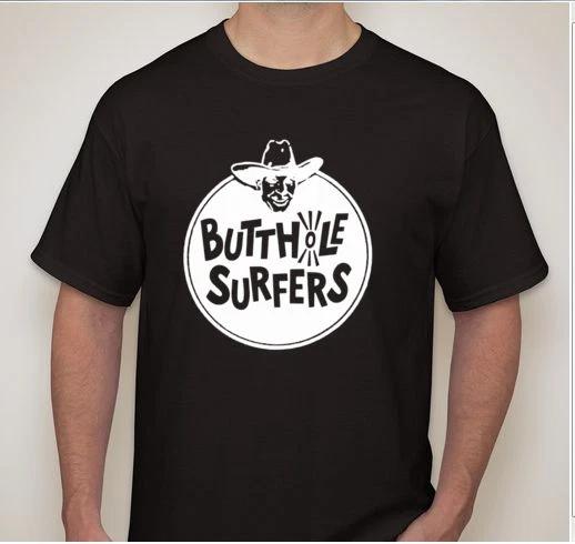 Butthole Surfers Thrash hardcore  Punk rock band T shirt tee XXL