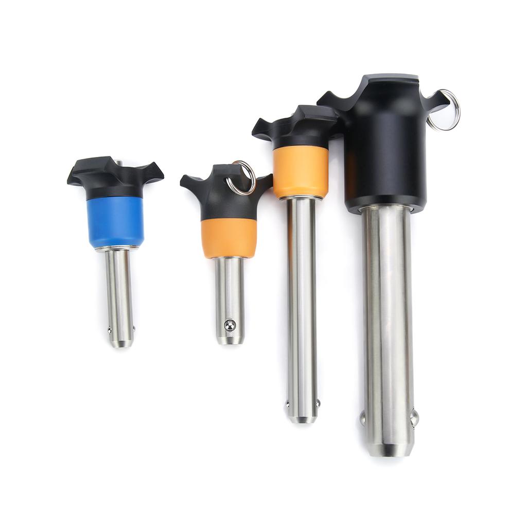 1Pc Dia 5/6/8/10/12/16mm BLP Ball Lock Pin Self-locking Quick Release Pins Precipitation Hardened Stainless Steel