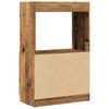 Highboard with Rustic Wood Look 63 X 33 X 100 Cm Engineered Wood