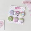 6Pcs Cute Kawaii Cartoon Button Badges Assorted Pastel Designs Smooth Surface For Backpack Decoration Diy Crafts Gifts For Teen
