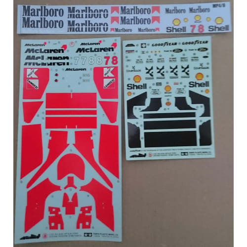 Tamiya 1/20 McLaren MP4/8 Ford (1/20 Grand Prix Collection No. 39:20039)