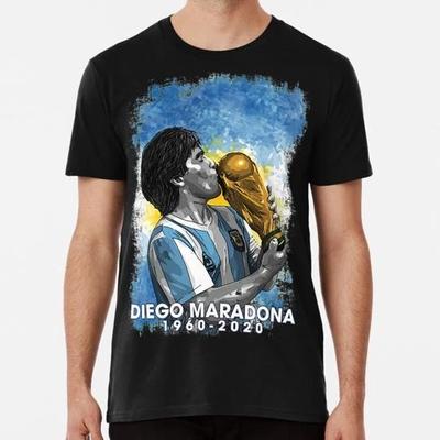 Retro Vintage Diego Maradona 1960-2020 S bis 5XL Hergestellt in den USA T-Shirt