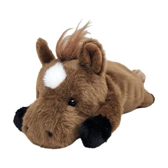 BESTEVER Wild Animal Pen Case Plush Pouch Horse 48153 Animal Plush Pencil Case Holds Plenty of Pens Approx. 40cm Total Length