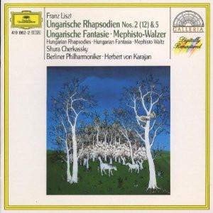 CD FRANZ LISZT, BERLINER PHILHARMONIKE - Hungarian Rhapsodies Nos. 2 (12) &  4198622 Deutsche Grammo Japan Classical Used