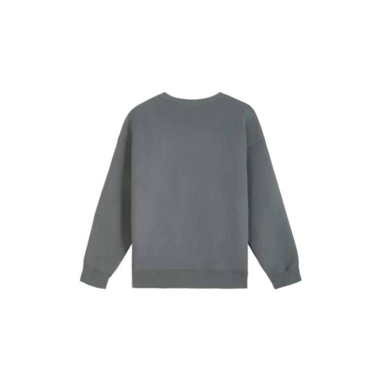 PUMA Sweatshirts Men's Nightfall Gray Crew Neck Moderate 635707-44