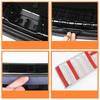 For BYD Sealion 7 Sea Lion 07 EV 2026 2025 Stainless Black Car Rear Trunk Protector Plate Anti Hit/Dust Sill Decoration Cover