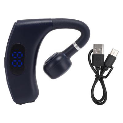 Single Ear Bluetooth Headset BT 5.4 Noise Reduction Long Standby Time 180 Degree Wireless Earpiece