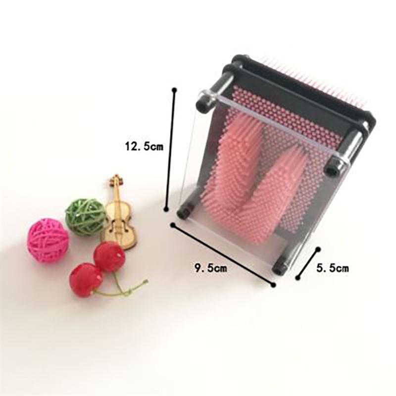 Timeless Funny Game 3d Clone Shape Pin Art Pinscreen Hand Mold Toy For Creative Fun