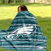 Eagles Team Spirit Sports Style Flannel Fleece Blanket Cozy Warm Throw Blanket For Couch Bed Travel All Season Use