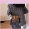 Chic Handheld Fashion Bag For Women 2023 New Retro High-end Feel Bucket Bag Crossbody Shoulder Bag