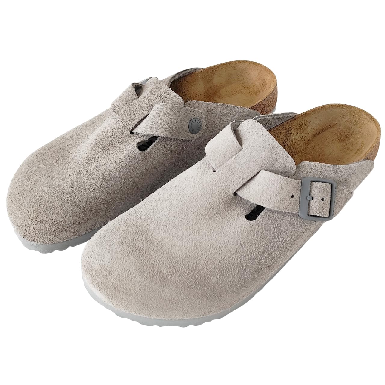 

Сандалии Birkenstock Boston для мужчин и замшевые узкие 1027751 Камень Монета Японская обувь Женщины, Кожа, Посадка, (Каменный жетон, Размеры, Взрослый, Числовой, 24.0 см)