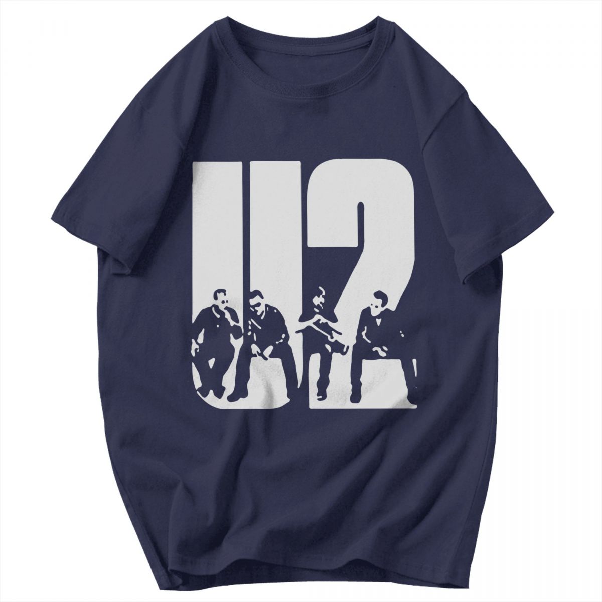 

Men T Shirt U2 Band 2024 Idea Y2K Graphic Short Sleeve Unisex Clothes T Shirts 4XL