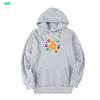 The new printed men's and women's same versatile hooded sweater is provided.