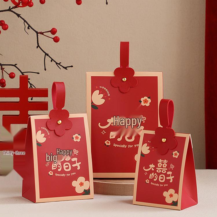 2025 Wedding Favor Candy Boxes & Gift Handbags Set