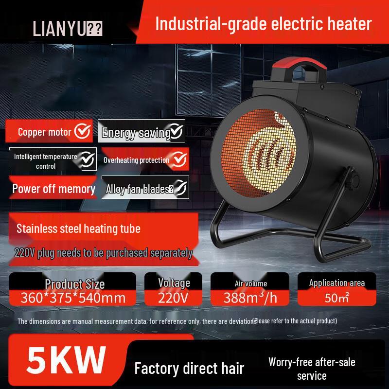 Industrial Electric Fan Heater