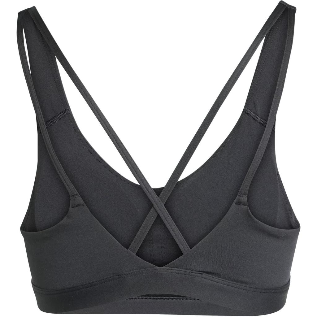 Adidas Essentials All Me Round Neck Medium Support Tank Top Moisture Wicking Sports Bra Women Sports Bra JL5491