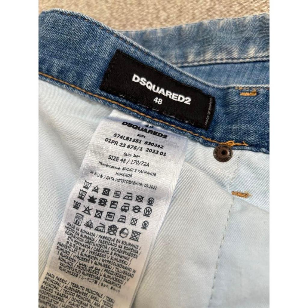 Used DSQUARED2 Sailor Jean 48 with paint processing