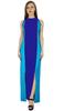 Bimba Women Long Rayon Summer Maxi Dress Resort Wear Sleeveless Gown Dresses