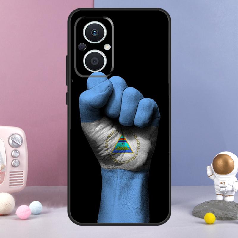 Nicaragua Flag Funda For OPPO Reno 8 Lite 11F 12F 13F 14F 10 11 12 13 14 Pro OPPO Find X9 X5 X6 X8 Pro Case