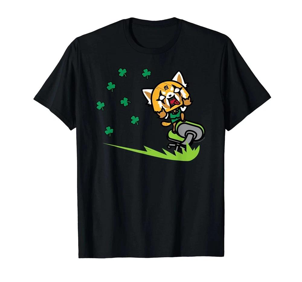 Aggretsuko Shamrock Saint Patricks Day TShirt S