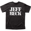 Jeff Beck Pánské tričko Hudba Klasický Koncert Rock N Roll Kapela Tričko Nové Černé